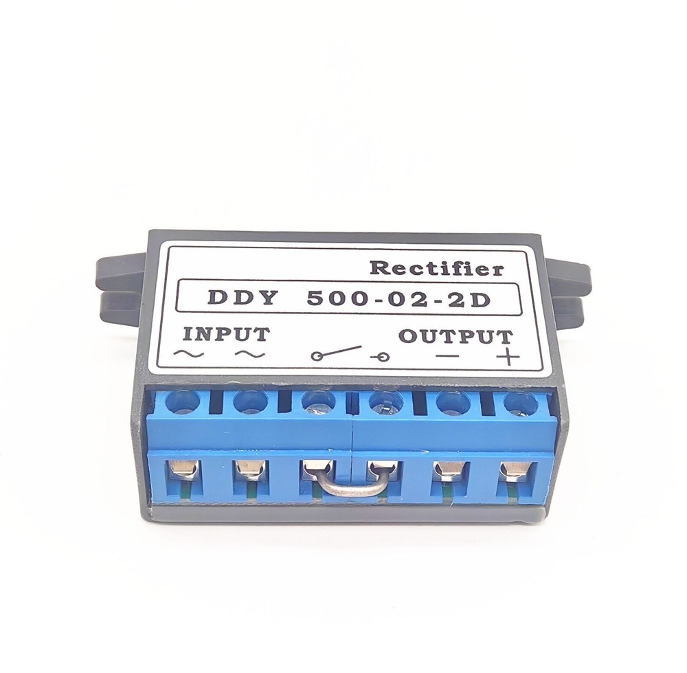 1PCS Motor Brake Rectifier Module DDY500-02-2D 500VAC Half Wave Rectifier