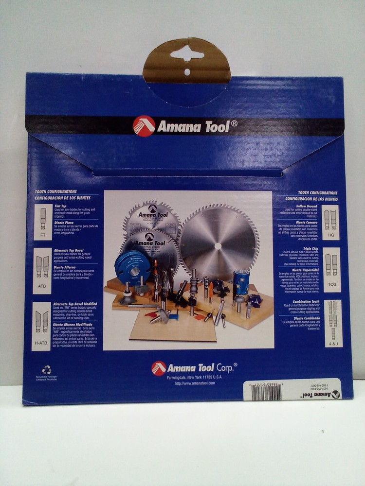 Amana Tool 10" diameter circular saw blade for solid surface