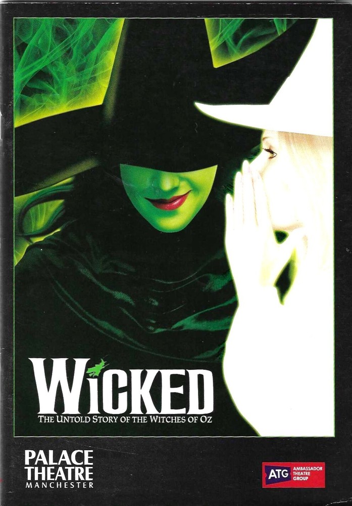 Wicked Theatre Programme 2013 UK Tour