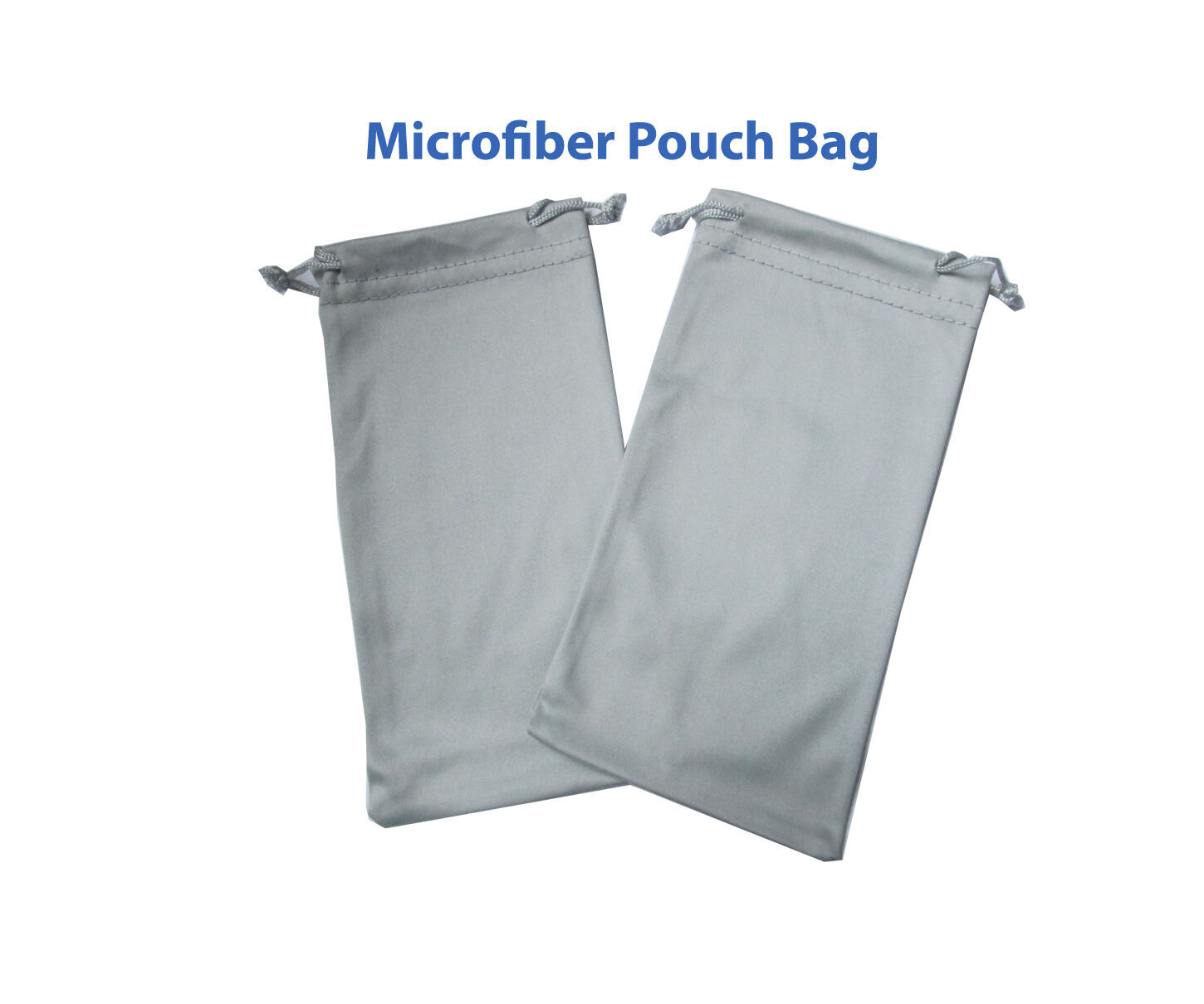 2x Premium Microfiber Pouch Bag Cleaning Case Sunglasses Eyeglasses High quality