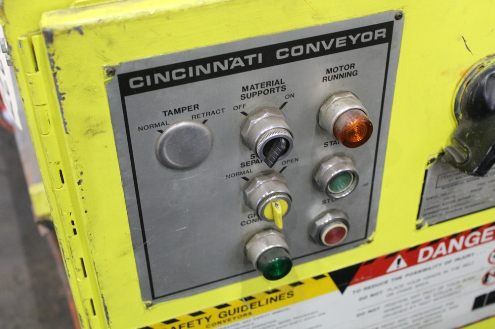 6' CINCINNATI MODEL #2CV06-H SHEAR STACKER YODER #72227