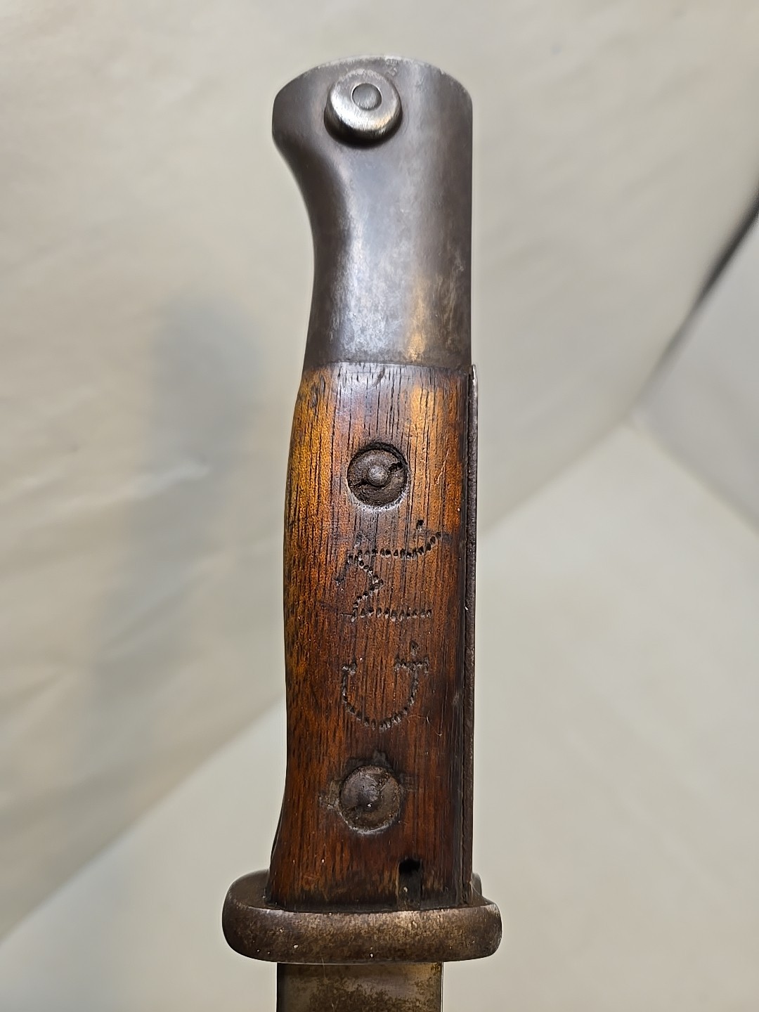 WWI German Prussian S84 K98 Sawback Bayonet w/Scabbard + Frog - Koeller Solingen