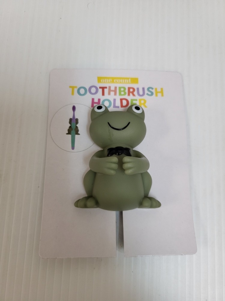 2024 Frog Shaped Toothbrush Holder - Ankyo