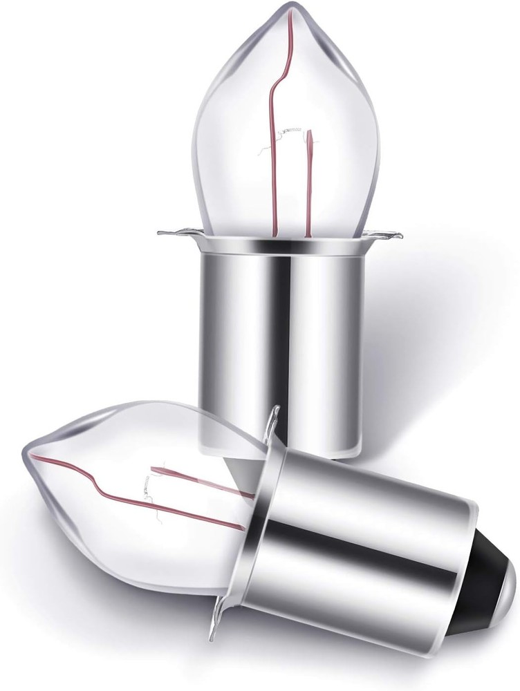 8 Pieces 2D-2.4-Volt 0.7A Krypton Replacement Bayonet Base Bulb
