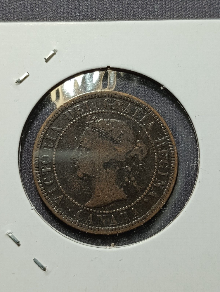 1890 H Canadian Large Cent