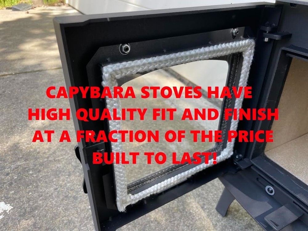 Capybara Tiny/Mini Wood Stove- Compatible With Cubic Mini Stovepipe!