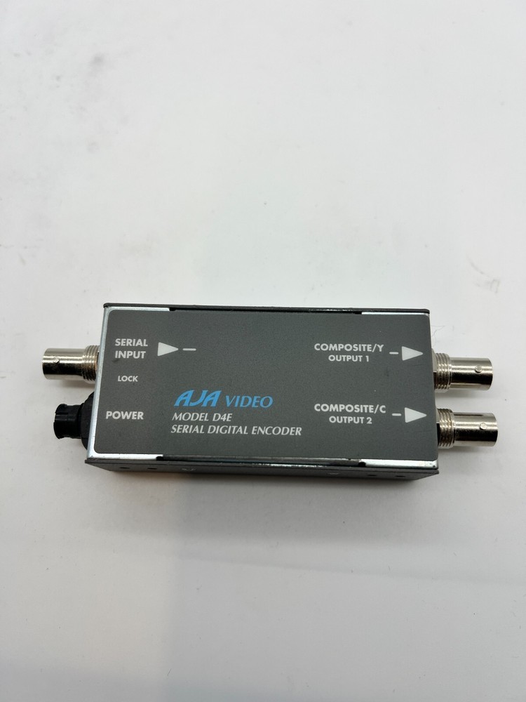 AJA D4E Serial Digital Video Encoder NO Power Supply