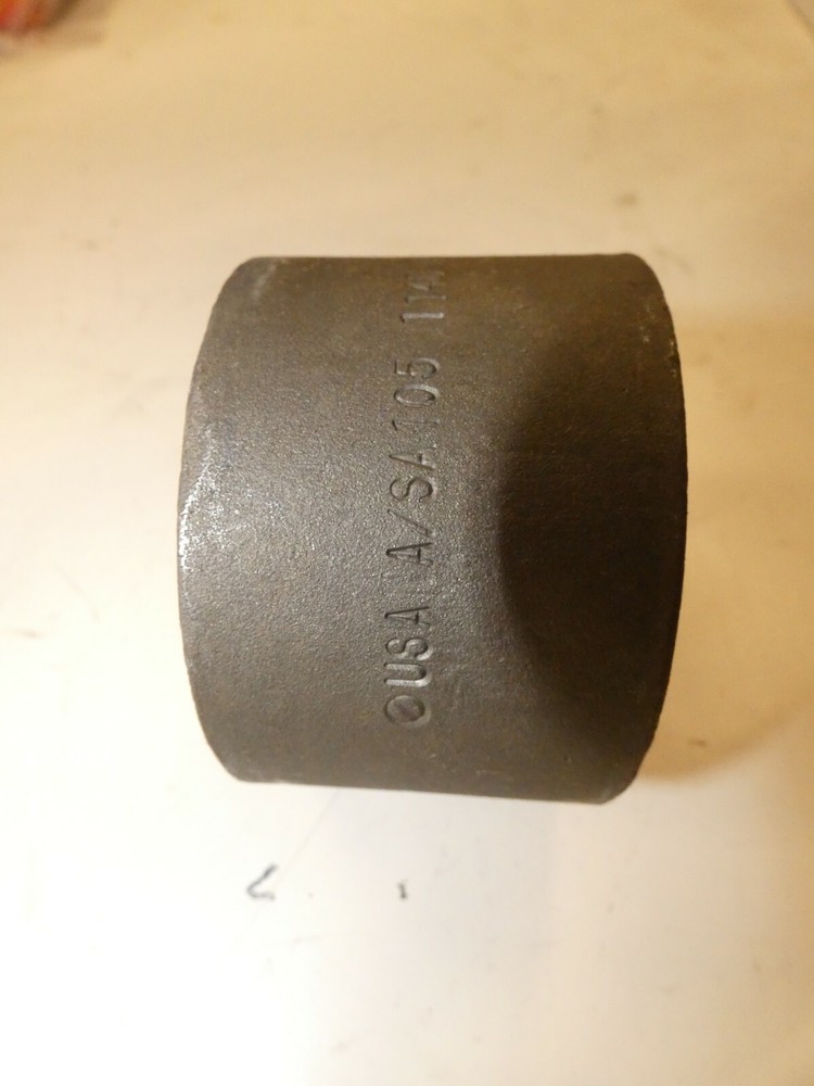 2 in Pipe Size - Pipe Fitting Steel Coupling, Socket Weld