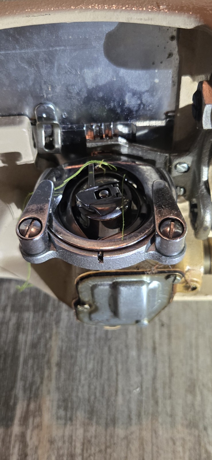 Vintage WHITE Sewing Machine Model 764 with Pedal EXCELLENT SHAPE