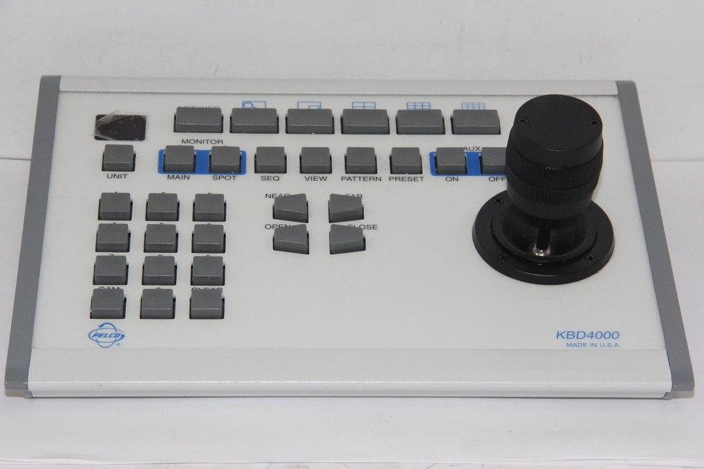 PELCO KBD4000 Multiplexer Keyboard Controller with Joystick