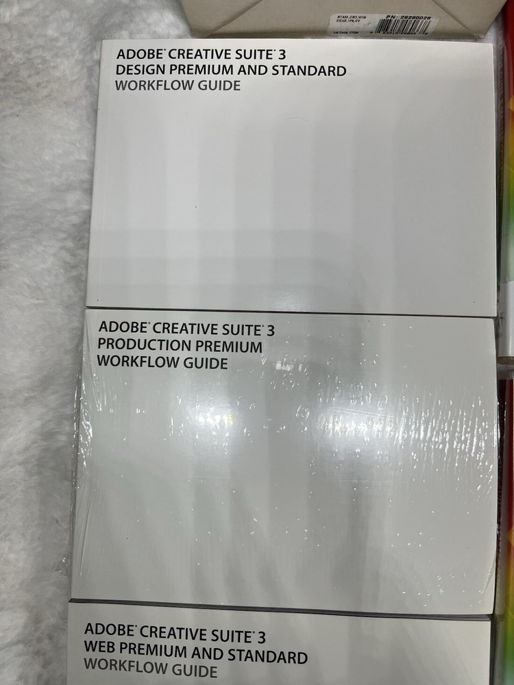 Adobe Creative Suite 3 Master Collection UPGRADE Complete 8 Discs & Serial #s
