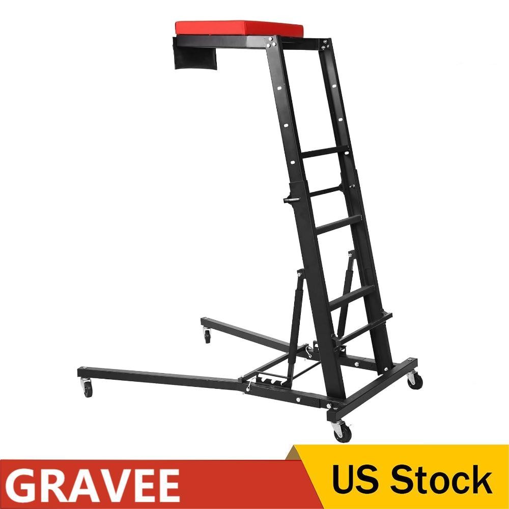 ✨Adjustable Automotive Engine Creeper Foldable Car Creeper 400lbs Workshop Repai