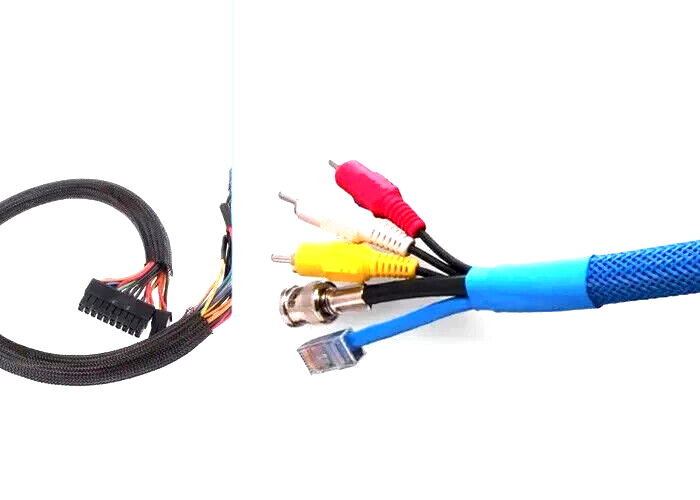 100 FT 1/8" Black Expandable Wire Cable Sleeving Sheathing Braided Loom Tubing