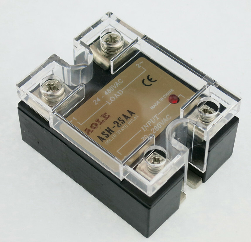 Single Phase Solid State Relay AC-AC 25A Module ASH-25AA