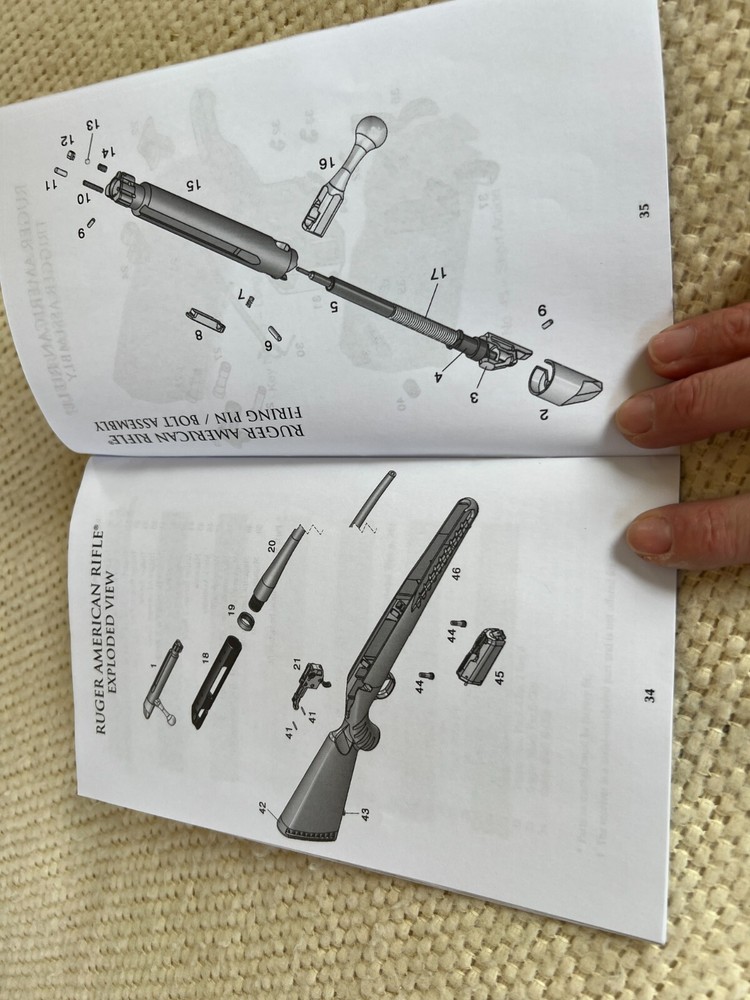 Roger Americal Rifle Instruction Manual
