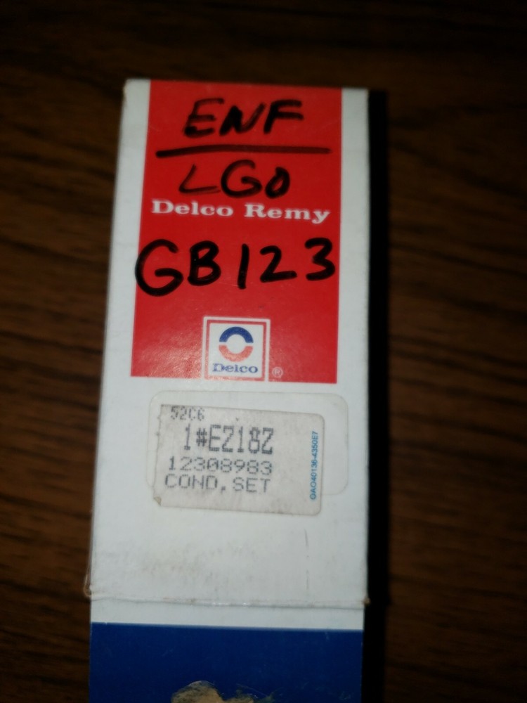 NOS DELCO E2182/12308983 CONDENSER
