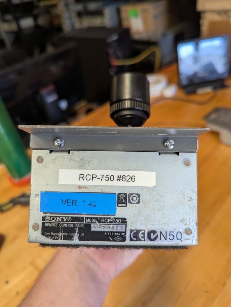 Sony RCP-750 Remote Control Panel for Broadcast Cameras