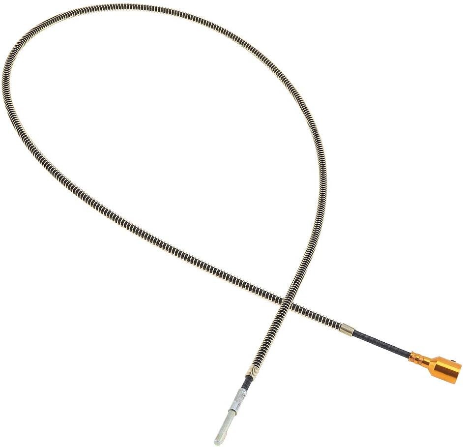 3.2Ft/98CM Flexible Shaft Drill Bit Extension, Multifunctional Flex Gold
