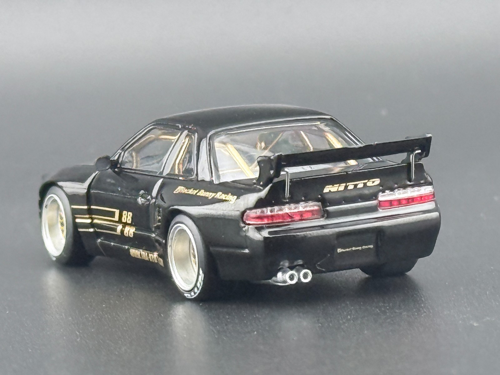 Pop Race Pandem Silvia S13 Black 640289 1/64