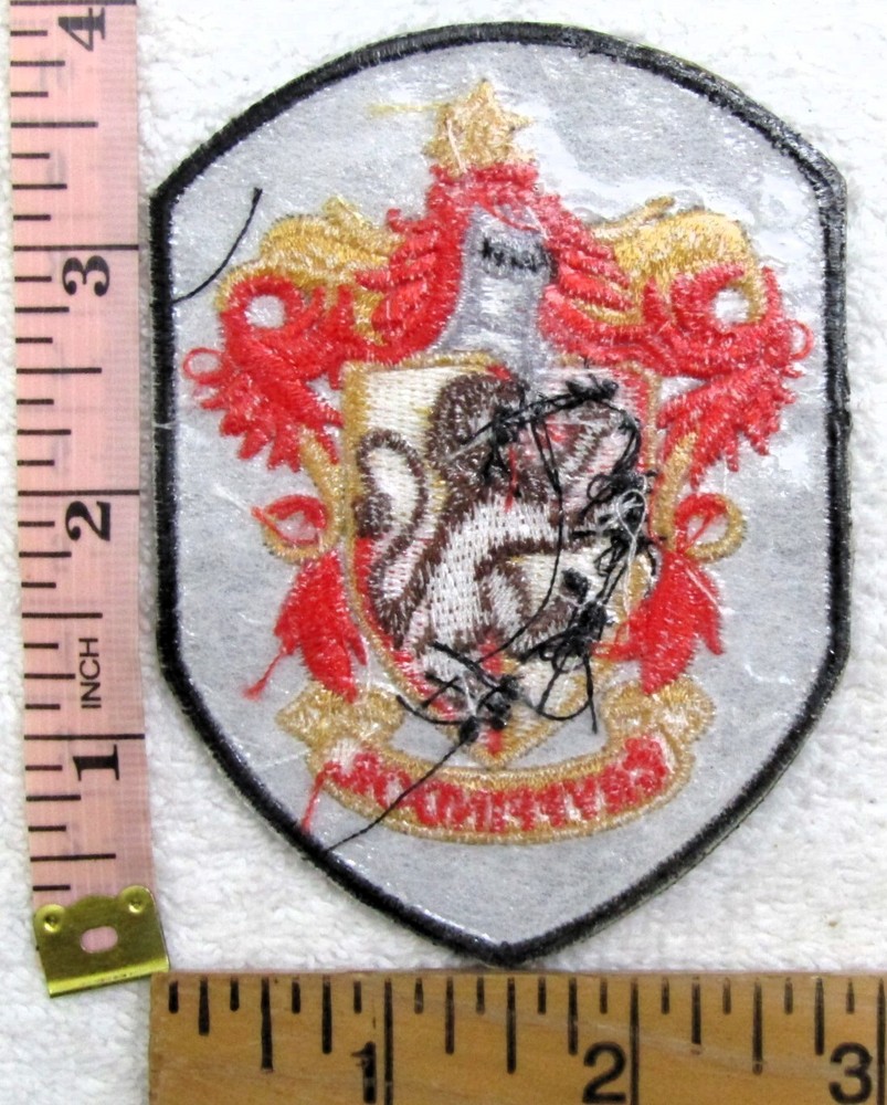 Gryffindor Harry Potter Hogwarts Patch