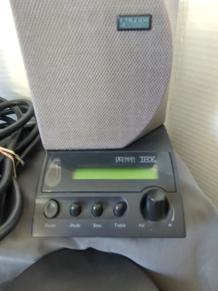 Altec Lansing ADA885 THX Computer Speaker System Dolby Digital Surround Tested