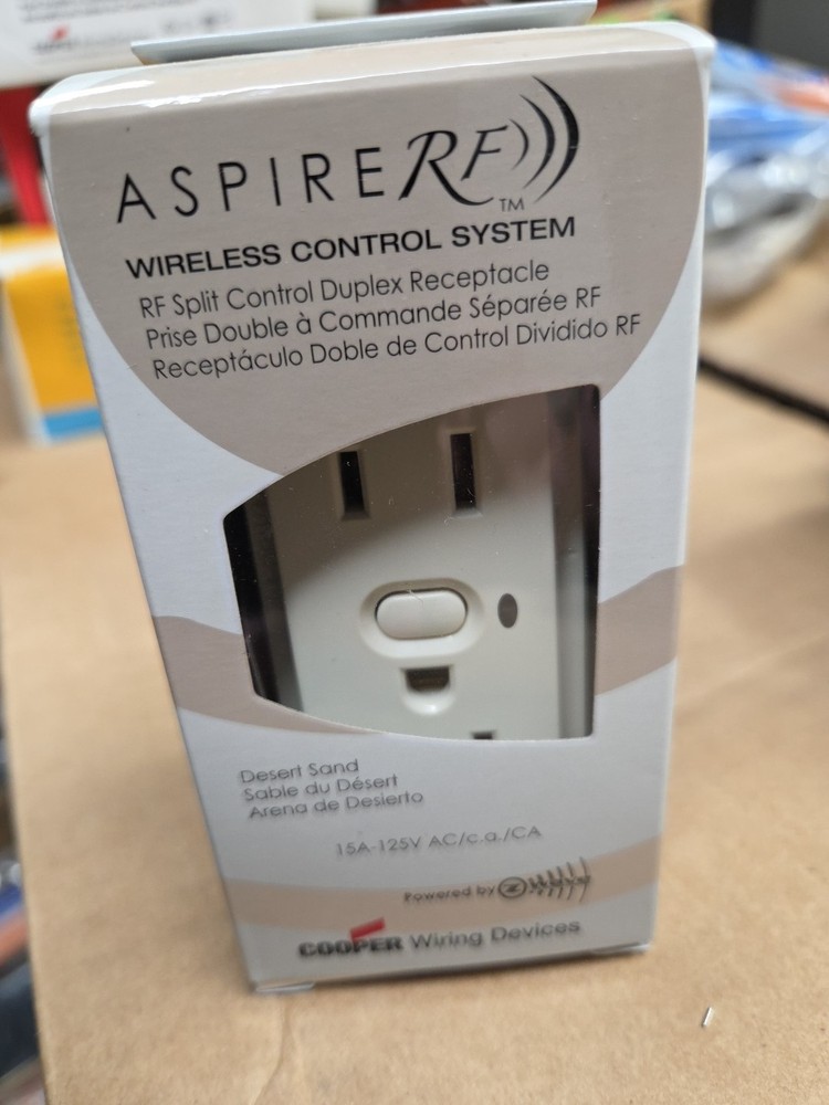 Cooper Aspire RF9505-TDS Split Control Duplex NEW
