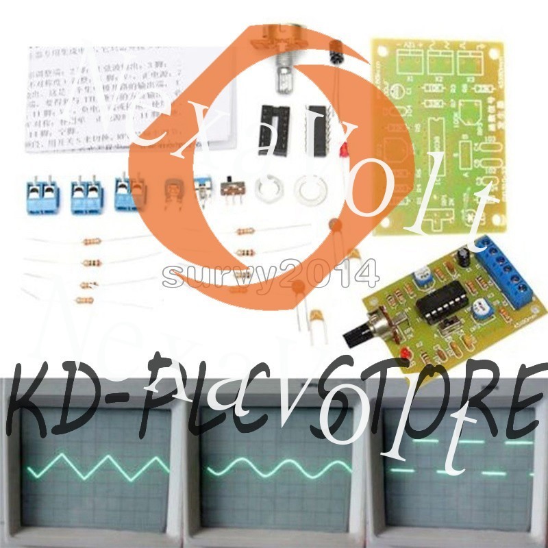 ICL8038 Function Signal Generator Module Sine Square Triangle Wave Output Kits S