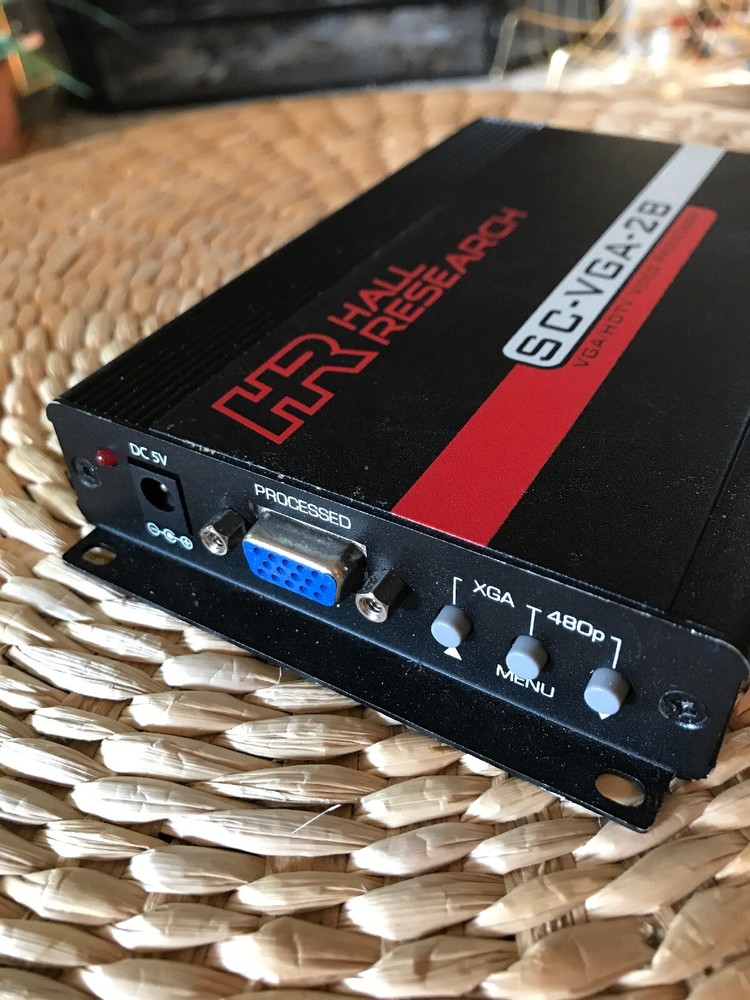 Hall Research SC-VGA-2B VGA/HDTV Resolution/Format Converter Video Processor