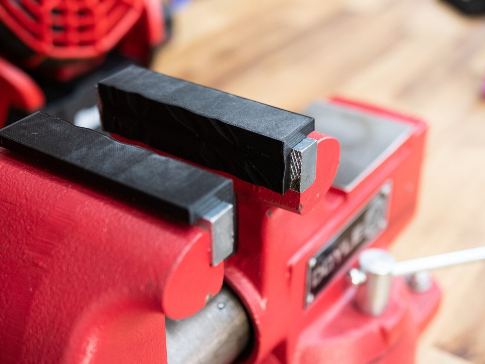 3D Printed Magnetic Soft 4" Vise Jaws