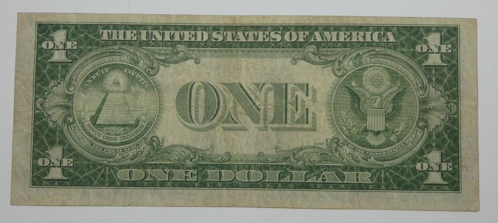 1935-A "S" Experimental $1 Silver Certificate Note FINE+Fr#1610