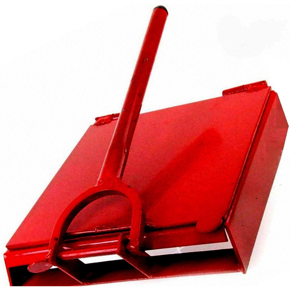 Manual Flower/Corn All Metal Tortilla Maker Press 12x12" Square Made in Mexico