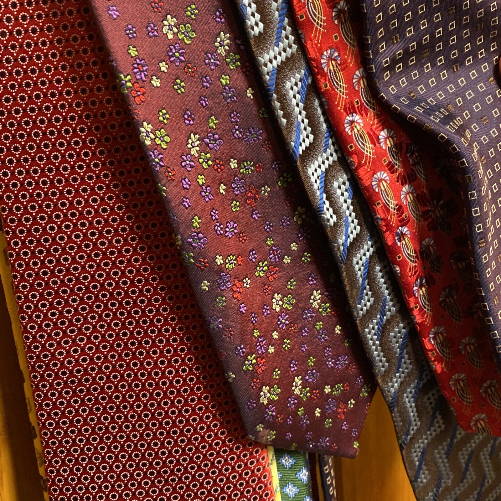 10 Ties RANDOM - Neck Tie Men's - LOT OF 10 Mystery Striped Plaid Solid Classic