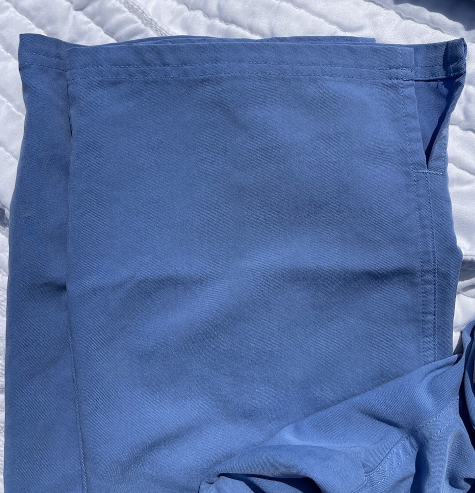 FIGS Technical Collection Blue Scrub Set . Zamora Pants LP/ Top Is XL