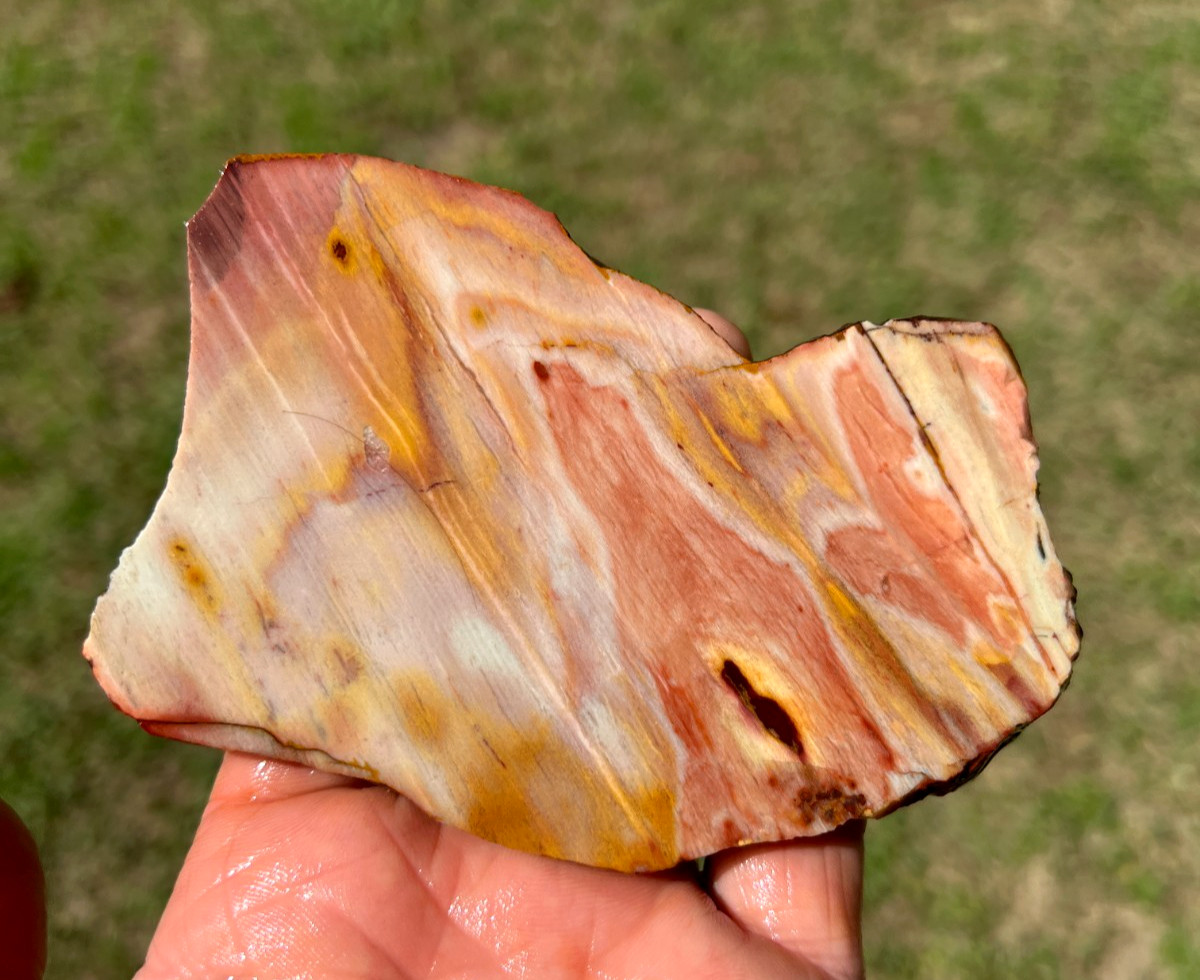 Hidden Valley Jasper  beautiful for polishing, cabbing, or collecting - 150g