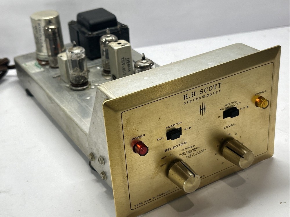 H.H. Scott Stereomaster Type 335 Wideband Multiplex Adaptor POWERS ON - Untested