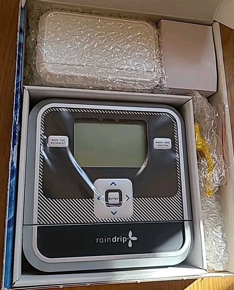 Raindrip Weather Smart Pro Sprinkler Timer Bundle Complete 6Station Box RSC600is