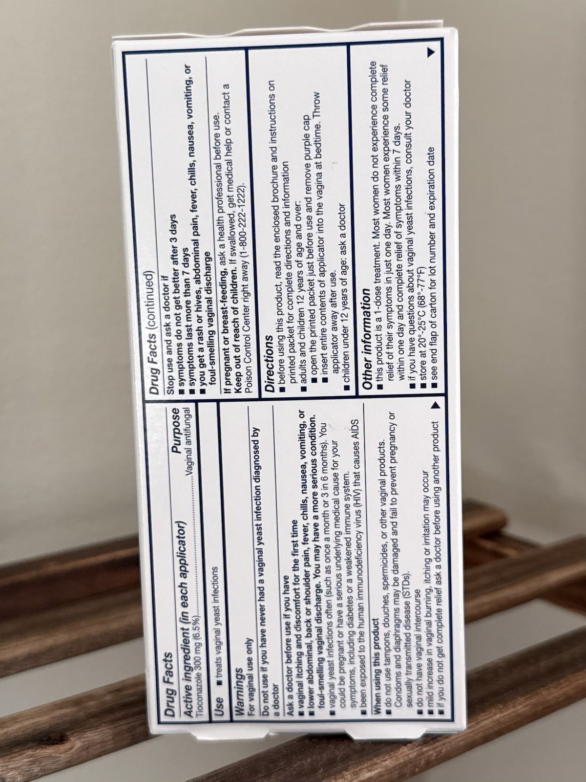 2 PACK! Vagistat 1 Day Single-Dose Infection Treatment Antifungal Ointment 04/26