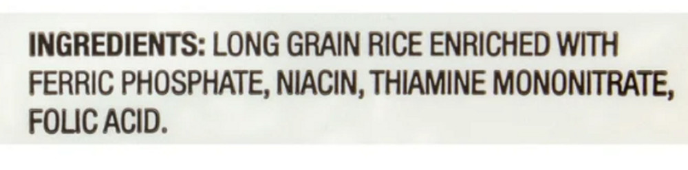 Great Value Long Grain Enriched Rice, 20 lb.