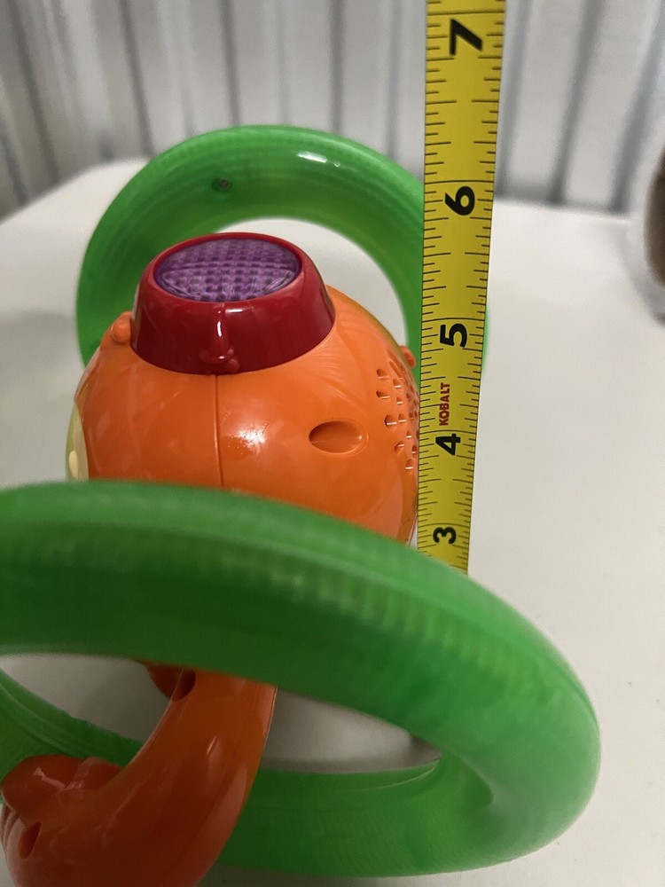 Bright Starts Rolling Monkey Electronic Battery Rolls Moves Working