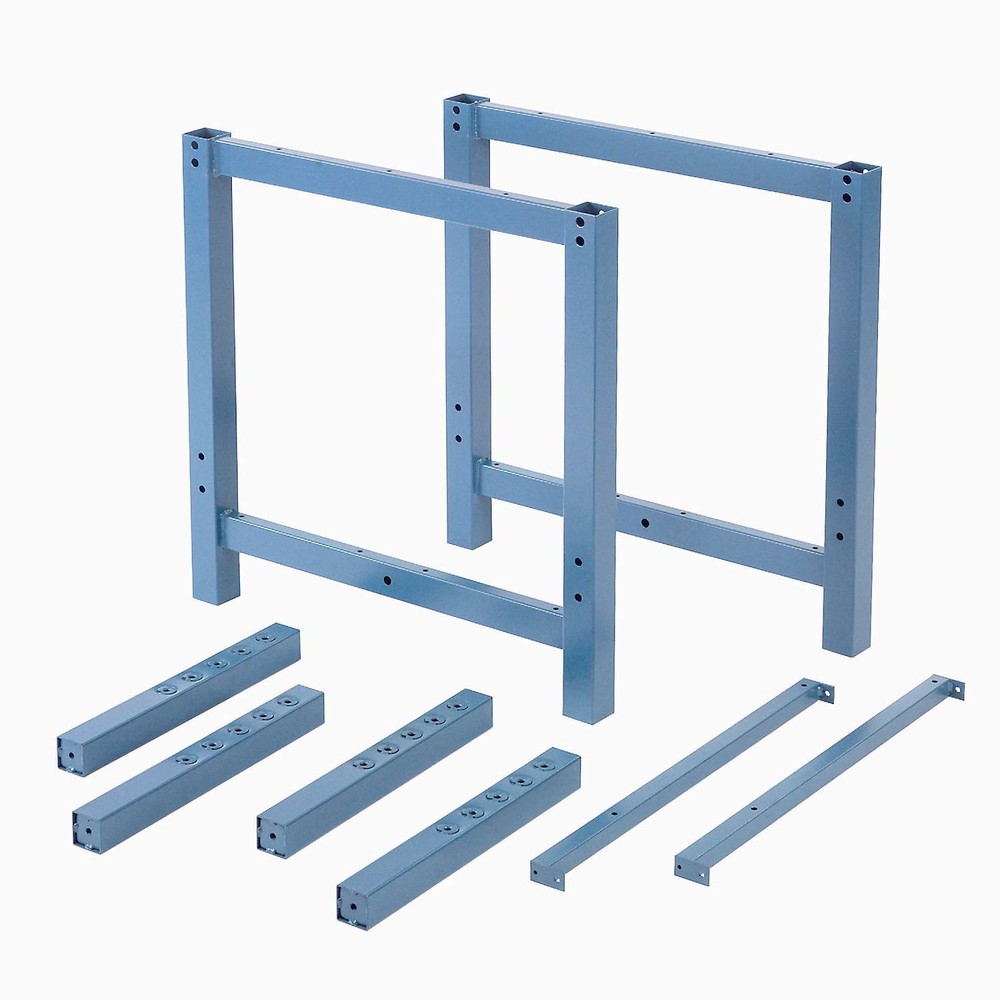 Mobile Lab Workbench Plastic Laminate Square Edge 60"W x 30"D Blue