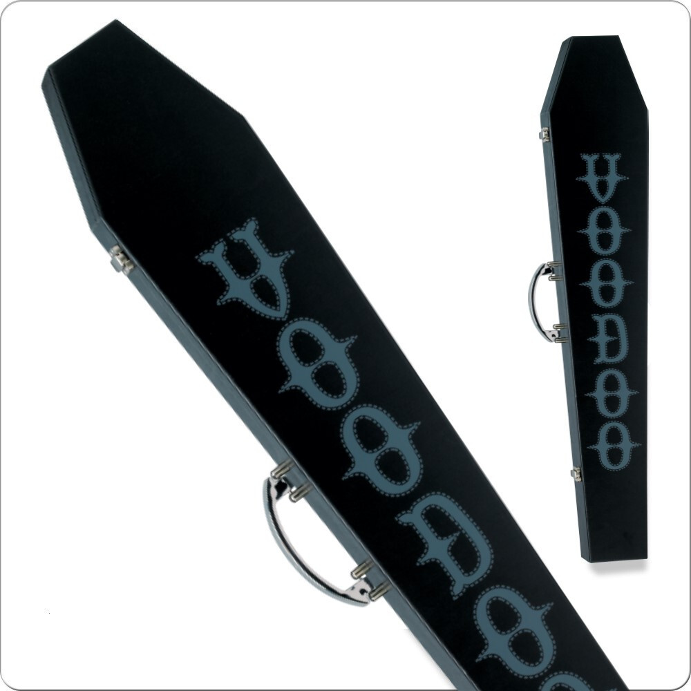 Voodoo VODCOFA 1x1 Coffin Box Pool Cue Case