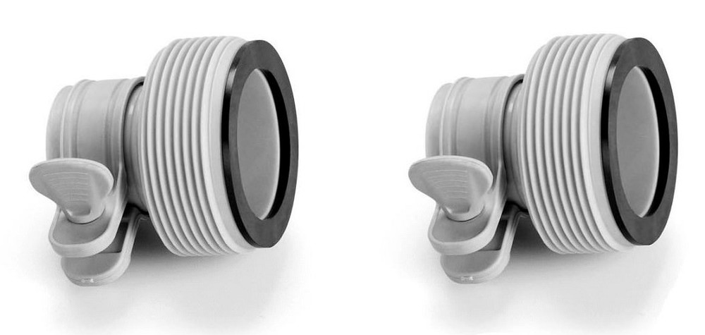 New Intex Hose Conversion Adapters Kit Pair