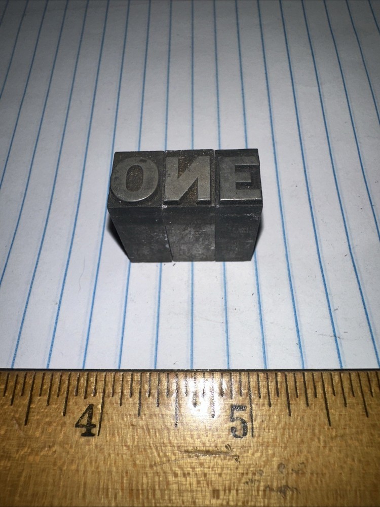 Printing Blocks ( ONE ) 3 Lead Blocks