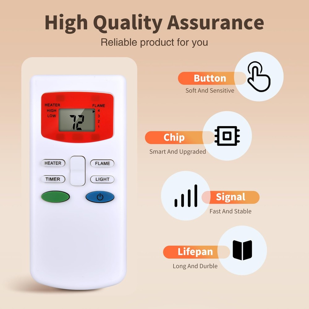HZIME New Replacement Remote Control Compatible for HHT Simplifire Electric...