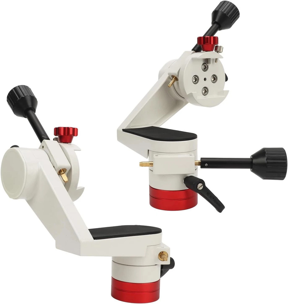Professional Tripod Head-Dual Slow-Motion Axis for Precision Tracking &Alignment