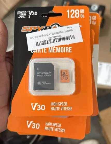 SPYPOINT 128GB V30 Micro SD Memory Card