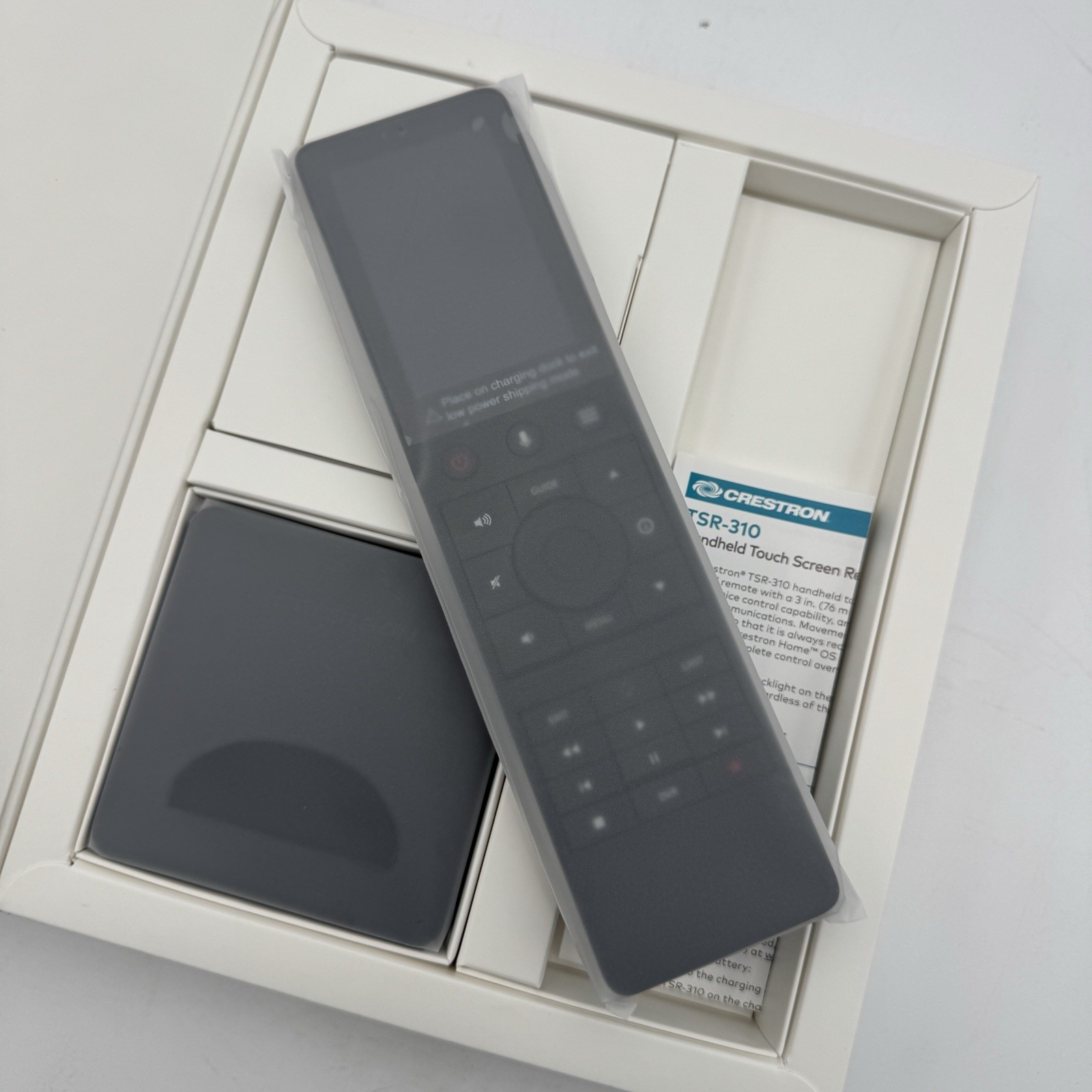 Crestron TSR-310 Handheld Touch Screen Remote - 6508585 - Black - NEW SEALED