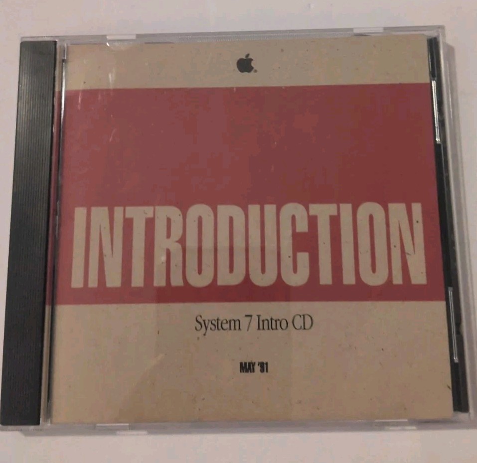 Introduction System 7 Intro CD ROM May 1991 B23