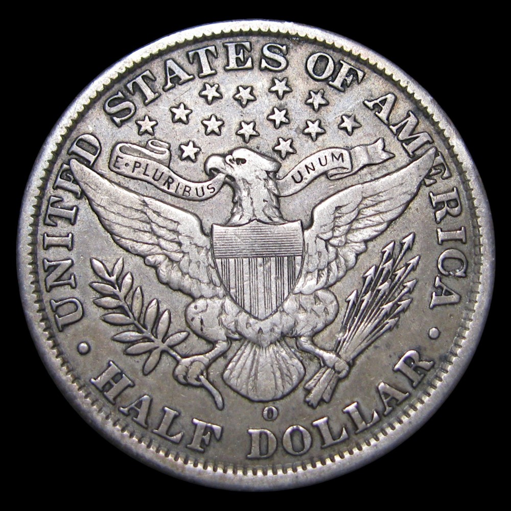 1906-O Barber Half Dollar Silver ---- Nice Coin ---- #PP542