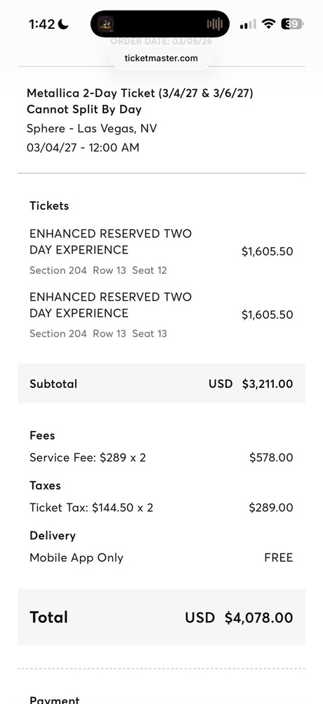 Metallica At The Sphere